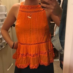 Orange Free People Top